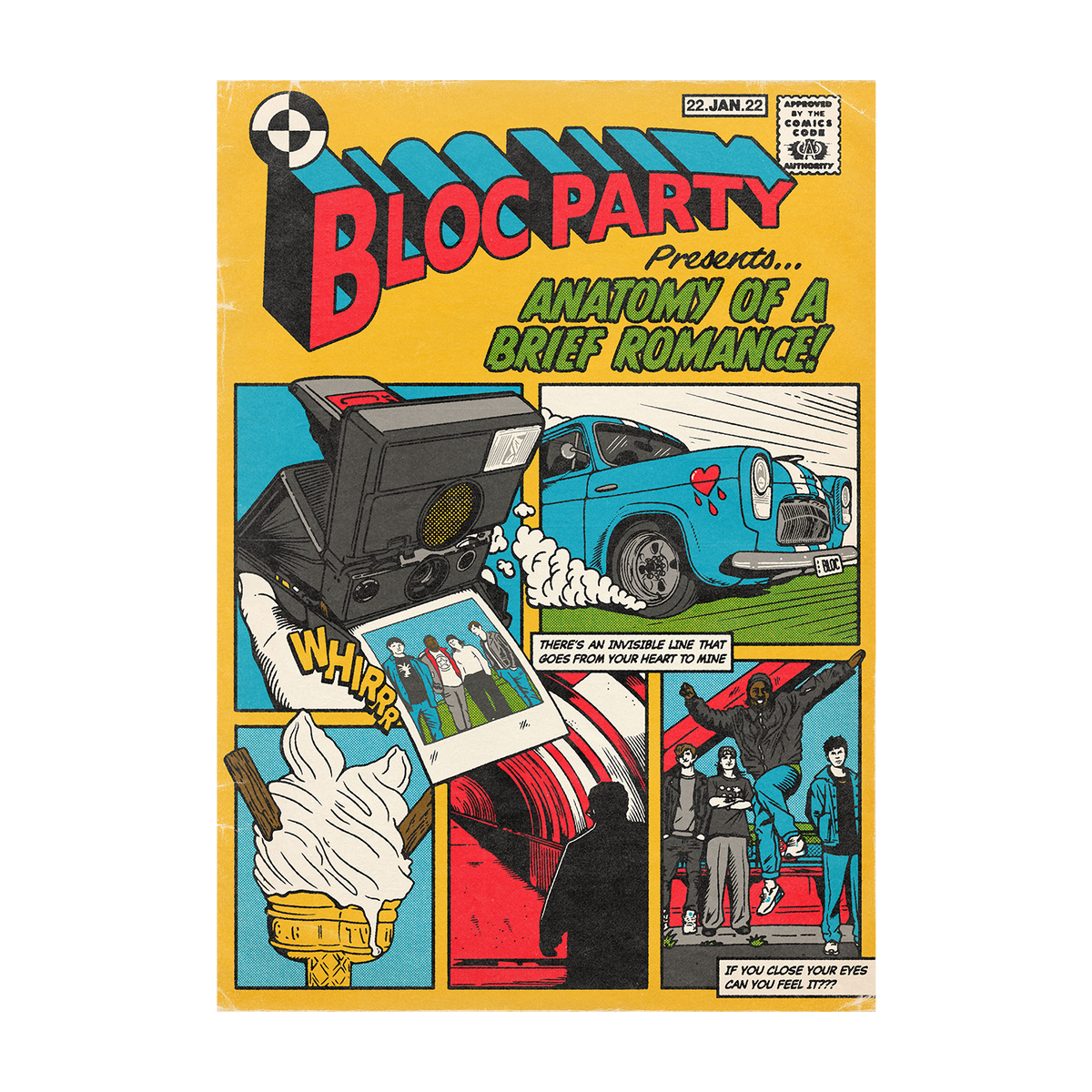 Comic Strip Poster