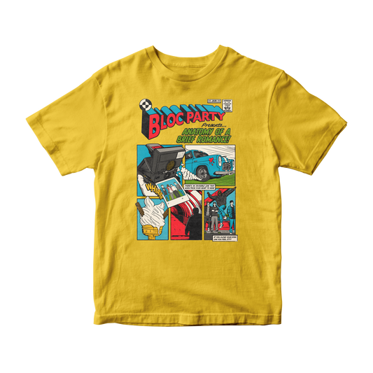 Comic Strip Tee - Yellow